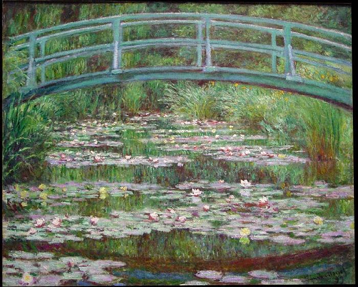 Claude Monet The Japanese Footbridge